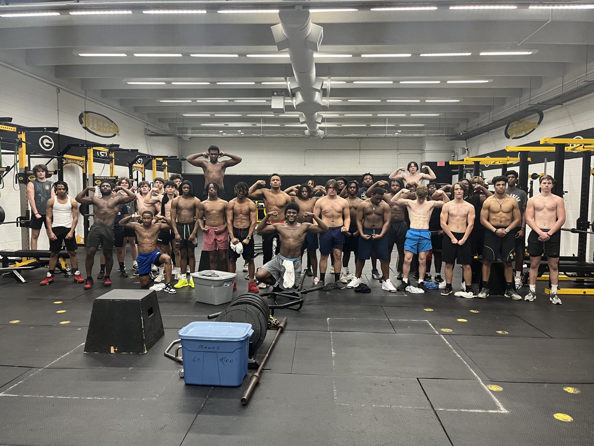 These guys really got after it today. They earned a flex.