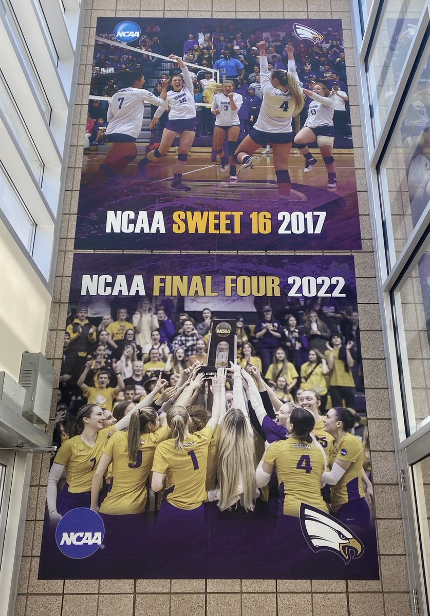 Celebrating the UNW Volleyball team and their NCAA Final Four season this Friday night at halftime of the women’s basketball game. See you there!! ⁦<a href="/unweagles/">UNW Eagles</a>⁩ ⁦<a href="/unwvb/">UNW Volleyball</a>⁩