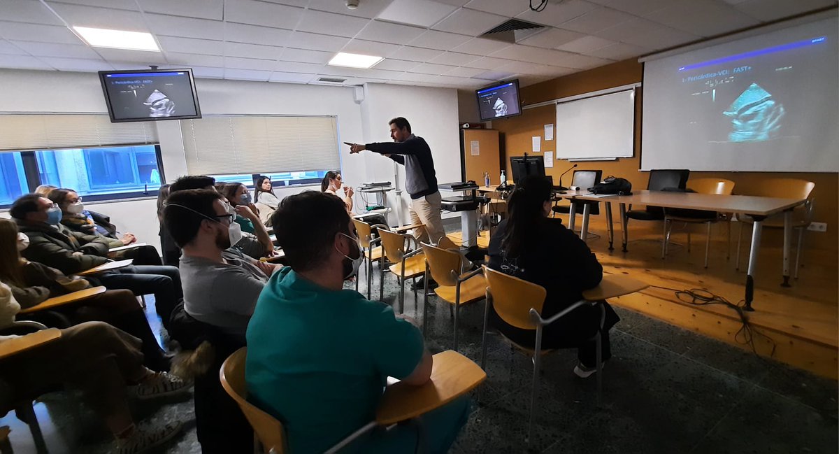 SICRUS_research's tweet image. Taller de ecografía en #traumapediátrico para residentes, a cargo de @luisrenter, experto en ecografía en trauma del H. Parc Taulí de Sabadell.