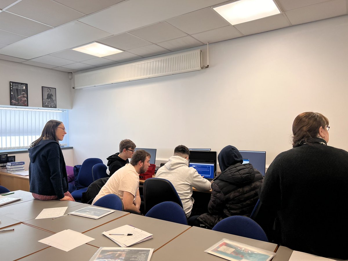 DurhamCyber's tweet photo. Today on #SaferInternetDay we have been in New College Durham, delivering #cybersecurity and #CyberSafety advice.
Students competed to finish the #CyberEscapeRoom in the fastest time whilst using cyber knowledge they had received from the team
#2FA #BackUpData #InstallUpdates https://t.co/8wLEqu9LGH