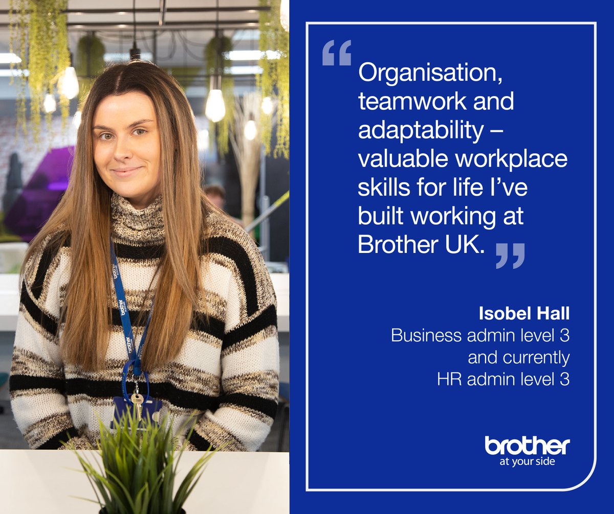 Who better to tell you about the power of apprenticeships… 💬

Caitlyn is now a channel marketing assistant, Oliver is a technical service and support engineer, Lewis is a category marketing assistant and Isobel is an organisational development administrator! 🎓 #NAW2023