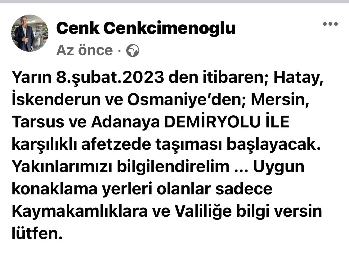 CENK CENKCİMENOĞLU tweet media