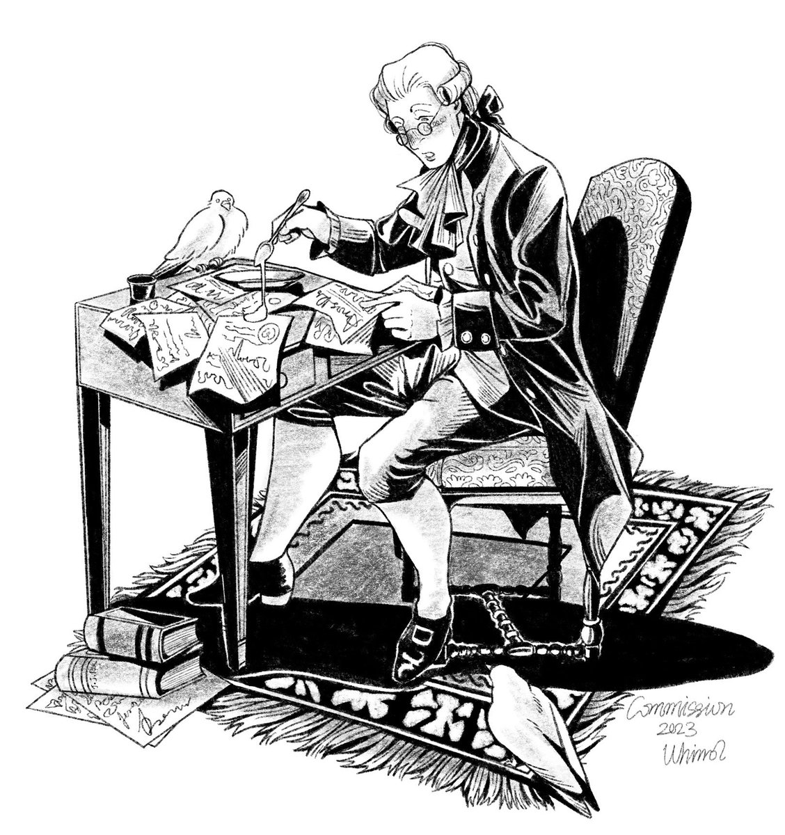 Art commission 2023
Robespierre, l’avocat provincial.

Please don’t use this work.