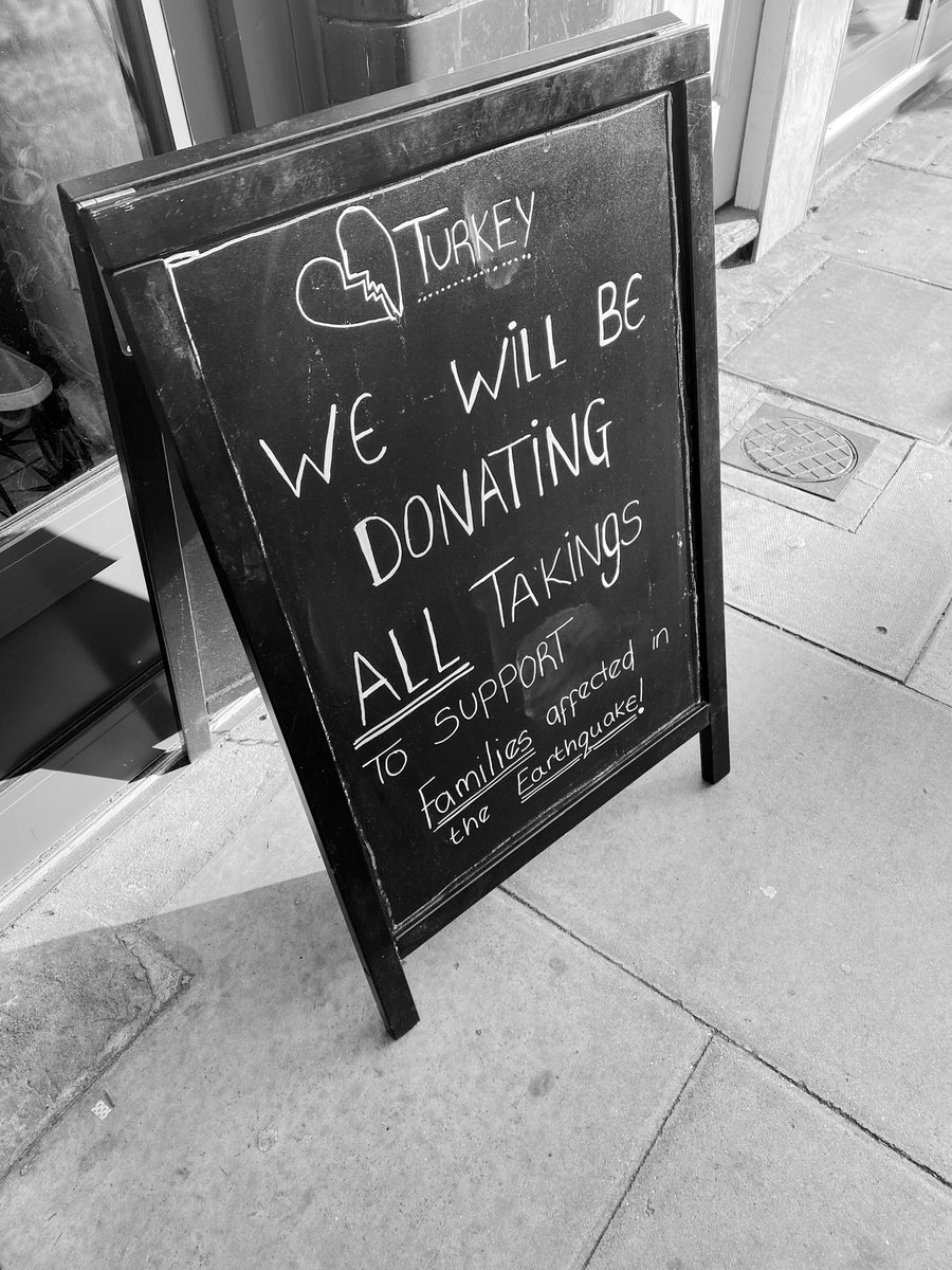 LizIxer's tweet photo. Today outside Abraço on Green Lanes, #Harringay - all their takings going to the earthquake appeal https://t.co/wlnU6VkcdU