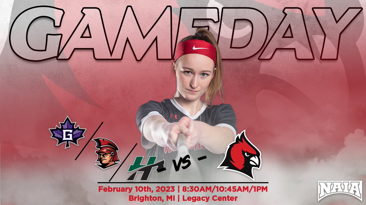 CUAACardinals's tweet photo. 🥎GAMEDAY🥎

@CUAA_Softball faces off in an early morning tripleheader at the Legacy Center!

⏰ 8:30/10:45am/1pm
🆚 Goshen/IU-South Bend/Huntington
📍 Brighton, MI
📹 https://t.co/qd1PrFdNT7

#GoCards https://t.co/gmf33IFFoJ