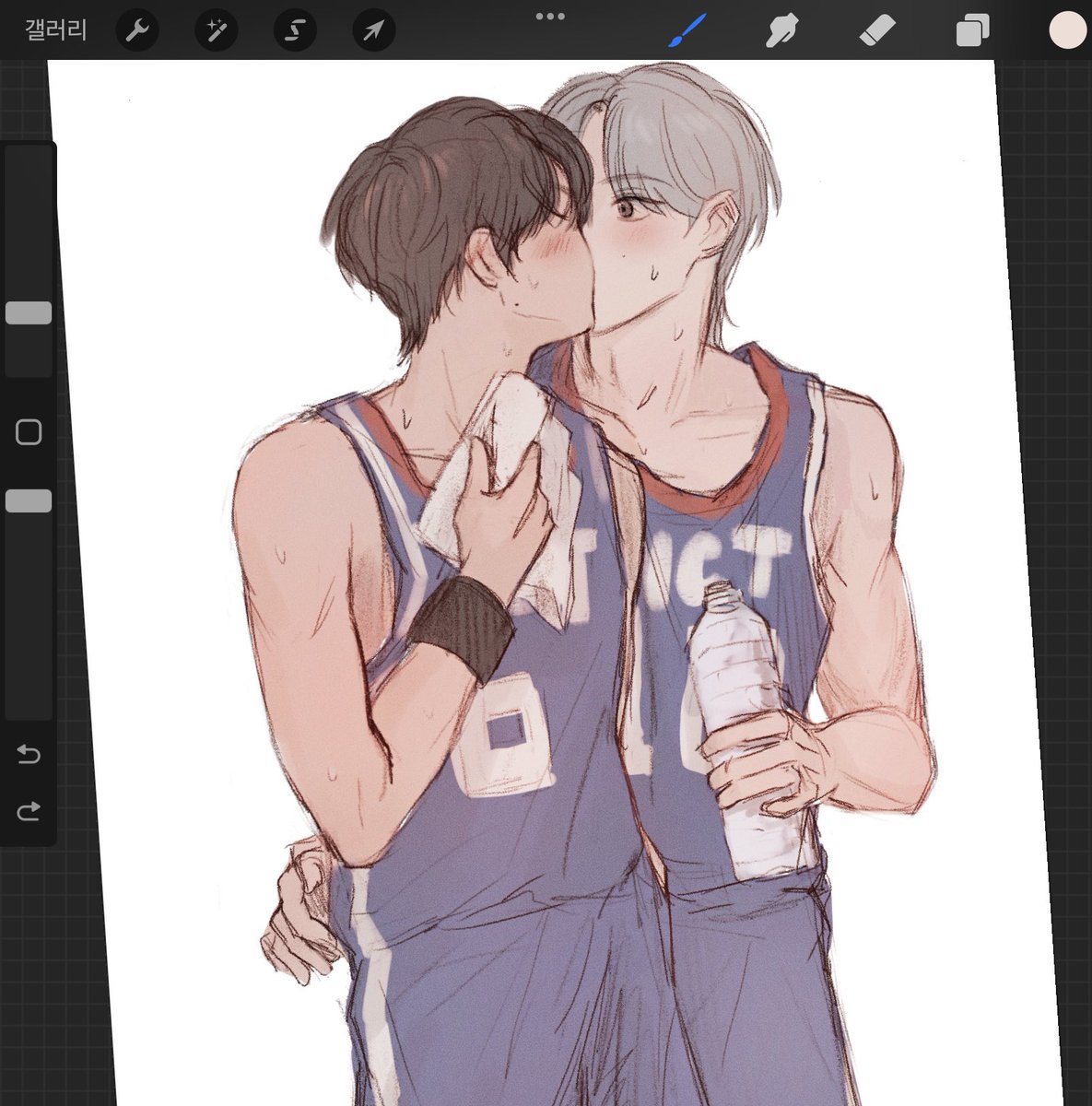 맠동 낙서… 🏀