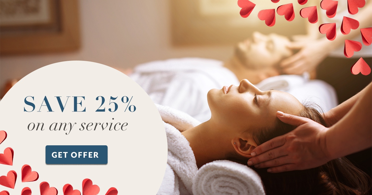 ascendcleveland's tweet photo. A box of chocolates and bouquet? Not this year! Gift a spa day with our weekday special. Save 25% on any service* when you book Monday-Thursday. Give them what they really want this year. Book a weekday appointment: https://t.co/s74gf3Baok 
* Express Services Excluded https://t.co/ZGUWZ3j80U