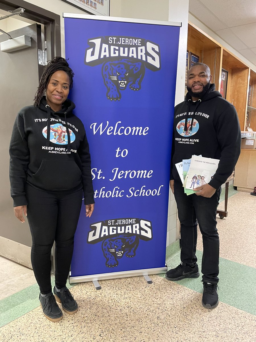 stjeromestcdsb (@stjeromestcdsb) on Twitter photo Thank you author Aubrey Clarke <a href="/envisionurban/">Aubrey Clarke</a> & <a href="/iamkarenjewels/">Karen Jewelsβ’</a> for sharing your storytelling & vocals with us today! Your stories are woven in many Catholic values that restore hope, build self-esteem & empower our Ss ππ»ππ»ππ» <a href="/Equity_TCDSB/">TCDSB Indigenous Ed, Equity & Community Relations</a> <a href="/campbes03/">Shawna Campbell</a> #BlackJoy #BlackExcellence Thank you author Aubrey Clarke <a href="/envisionurban/">Aubrey Clarke</a> & <a href="/iamkarenjewels/">Karen Jewelsβ’</a> for sharing your storytelling & vocals with us today! Your stories are woven in many Catholic values that restore hope, build self-esteem & empower our Ss ππ»ππ»ππ» <a href="/Equity_TCDSB/">TCDSB Indigenous Ed, Equity & Community Relations</a> <a href="/campbes03/">Shawna Campbell</a> #BlackJoy #BlackExcellence