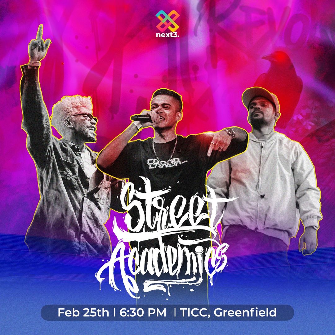Next3__'s tweet photo. Be ready to get your vessels pumped on hip-hop beats. 
.
#NEXT3 #next3live #next3concerts 
.
#streetacademics #imbachi #azuran #kallasha #indianhiphop #indianrap #desihiphop #keralahiphop #keralarap #naadanhiphop #hiphopindia #malayalamhiphop #rapindia #MalayalamRap #web3crypto https://t.co/osBg1BU198