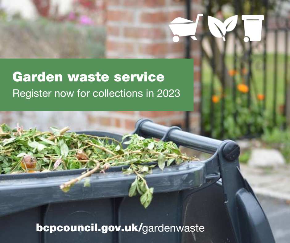 BCP Council on Twitter "Next week, our fortnightly garden waste