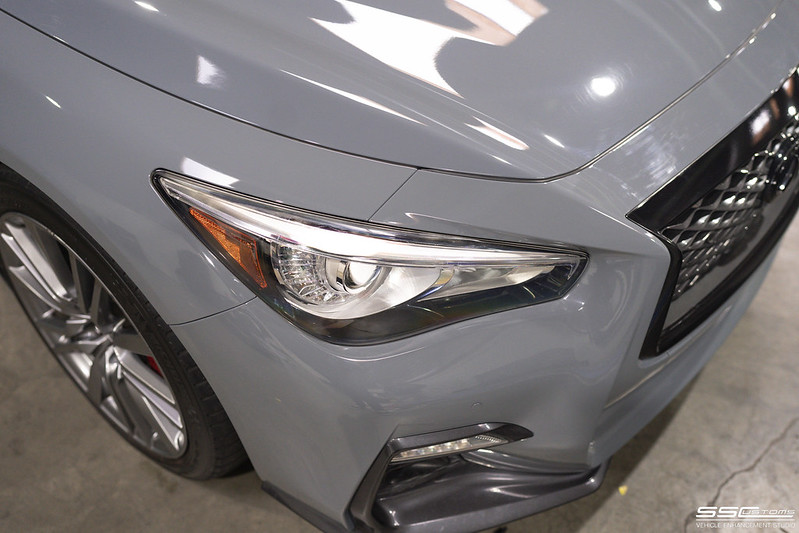 sscamerica's tweet photo. Specs: #Infiniti Q50 #vinylwrapped in Inozetek Nardo Grey
#sscustoms #aftermarketautomotive #SiliconValleyCars #SVCars #TechCars #BayAreaAuto #SVAutomotive #SVTech #AutomotiveTech #InnovativeCars #SVMotors #FutureMobility #CarCultureSV #Q50 https://t.co/ZwWQXfgyoa