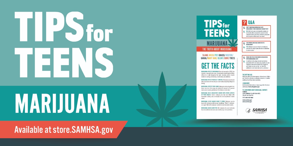 Check out this fact sheet for teens about marijuana: ☑️ Describes short- and long-term effects ☑️ Lists signs of marijuana use ☑️ Helps dispel common myths fal.cn/3vGRZ #MarijuanaAwarenessMonth