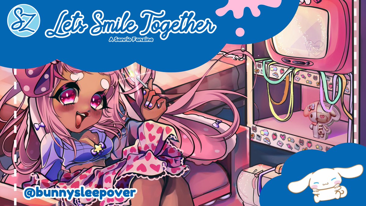 Looks like scheduled tweets are being weird! 

Carrying on with <a href="/bunnysleepover/">Bri ➜ fulfilling orders 🐇🩷</a> ! Bon Bon Ribbon has never looked cuter! Bri's detail and color work breaths such a soft vibe! Thank you for working with us!