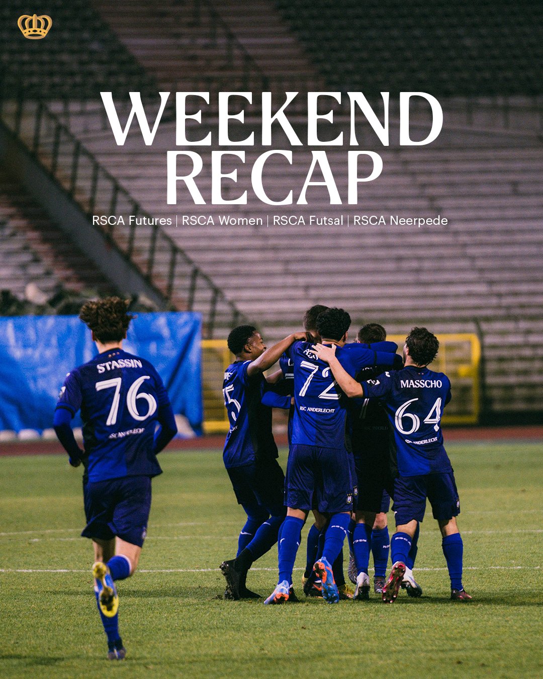 RSC Anderlecht on X: Weekend recap. 🟣⚪  / X