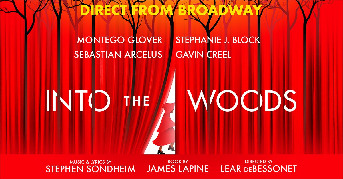 Dr. Phillips Center Presents Into the Woods with some of Broadway's biggest stars on June 6-11 in Walt Disney Theater. Tickets for the Grammy®-winning Broadway production go on sale Feb 17. bit.ly/3iLWbAY