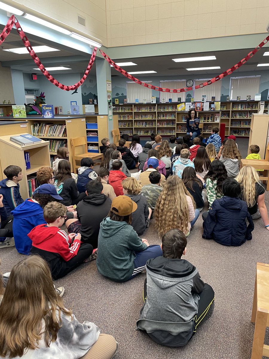 Gail Lerner, author of The Big Dreams of Small Creatures, visits ⁦<a href="/ybbeatbobcats/">Yerba Buena</a>⁩ today!