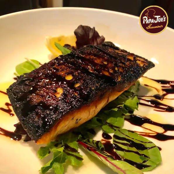 Revitalize your midweek with a burst of flavor and texture by indulging in our delectable seared crispy salmon. 

papajoesakron.m.takeout7.com/restaurant-menu

#PapaJoesIacominis #PapaJoes #AkronFoodie #GoodEats #EatLocal #DrinkLocal