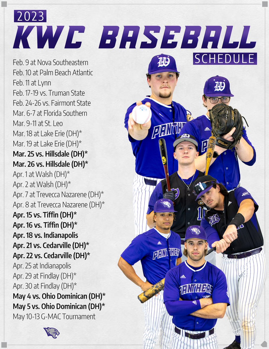 Mark your calendars, the 2023 season is here! 🗓️