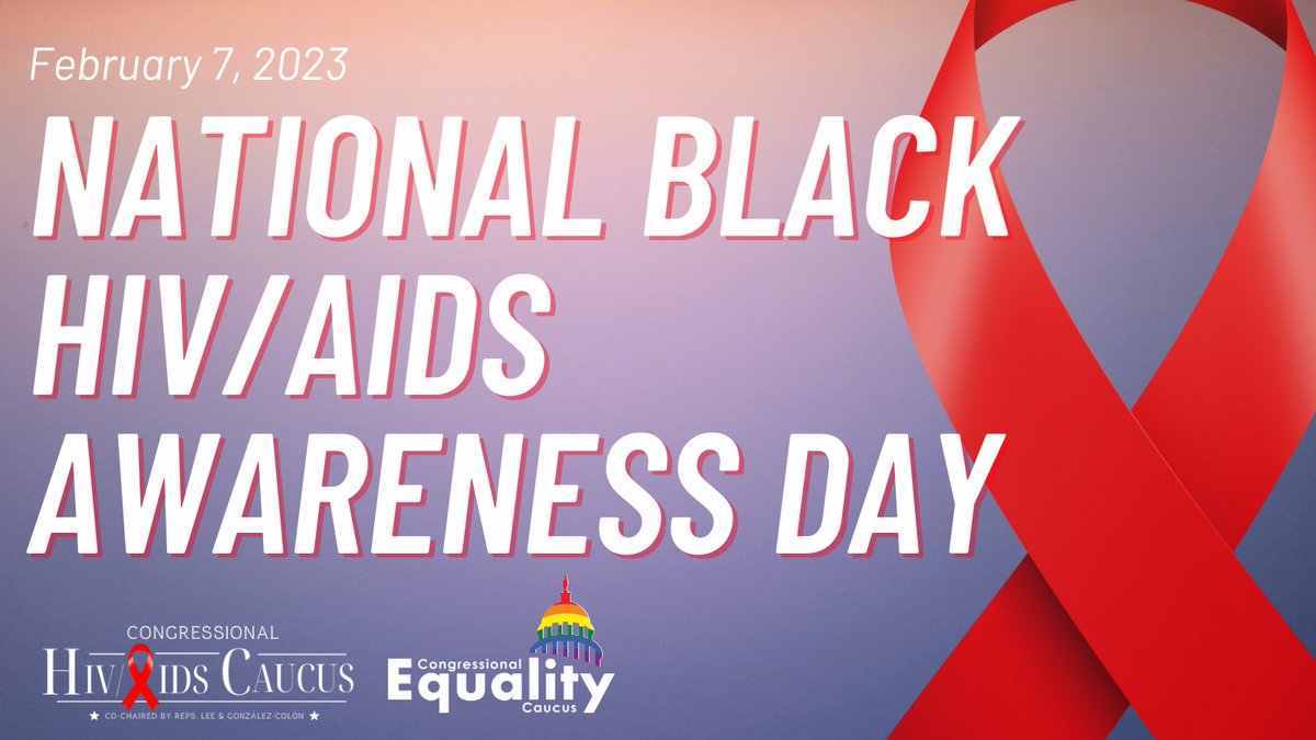 Today, we raise awareness of the disproportionate impact the HIV & AIDS epidemic has had on the Black community. #NBHAAD During #BlackHistoryMonth, we are reminded that more can be done to improve Black communities' access to health services in order to improve & save lives.