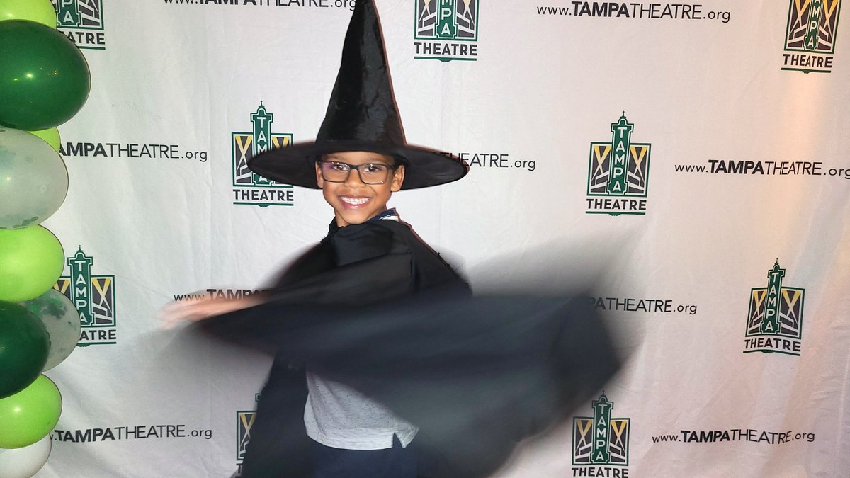 CityofTampa's tweet photo. Before watching the iconic musical, kids participated in a costume parade--check out the little girl dressed as Ketanji Brown Jackson and the little boy who dressed up as a magician. ☺️ https://t.co/eXyW4piVJb