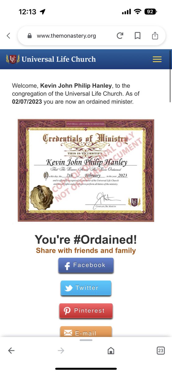 khanley710's tweet image. #ordained