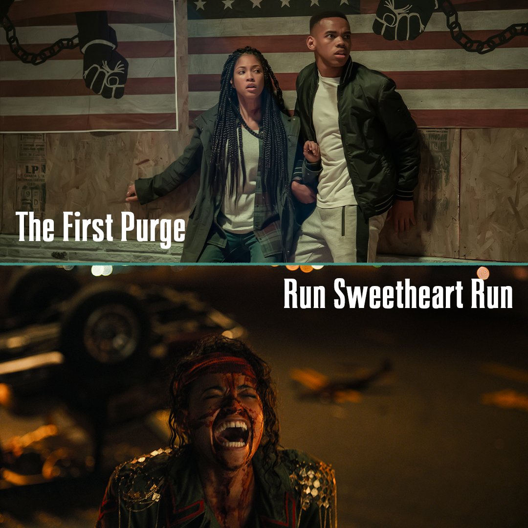 THE FIRST PURGE
Directed by Gerard McMurray
Available on demand

RUN SWEETHEART RUN
Writers include <a href="/keithjosef/">Keith Josef Adkins</a> and <a href="/kelleent/">Kellee Terrell</a>
Available on @primevideo