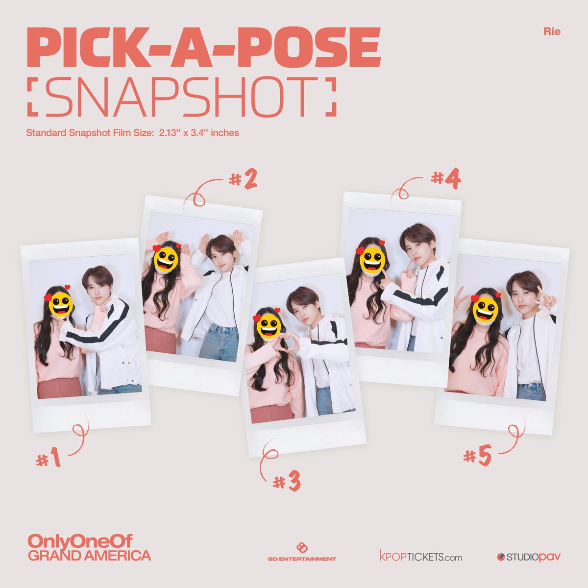 studiopav_latam's tweet photo. #lyOn, ¡la información sobre nuestra favorita ✨Pick-A-Pose Snapshot Session✨ está aquí! Tendremos disponibles tiquetes Snapshot Standard.🎞️

Los tiquetes saldrán a la venta el viernes 10 de Febrero hora local en https://t.co/WnUqATmbQE ⏰ https://t.co/AZ6V0mxdXp