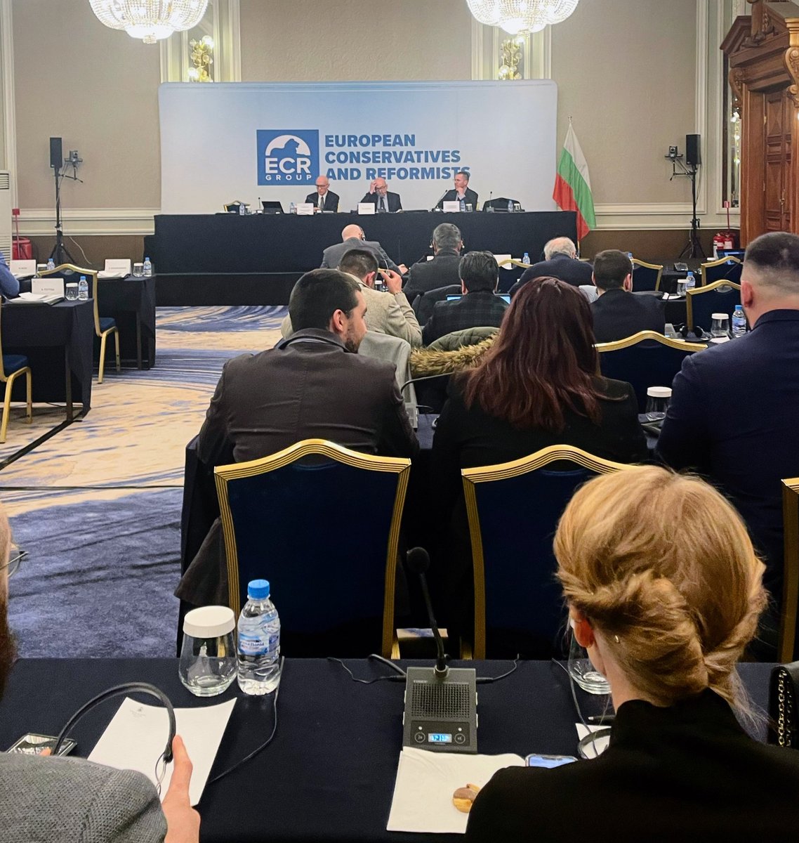 The ECR Group is gathering in 🇧🇬 #Sofia this week to discuss topics of timely importance for our continent.

🟦 Migration & the need to secure the #EU's borders
🟦 #Russia's aggression against 🇺🇦 #Ukraine 
🟦 Protecting Europe's cultural capital
⏭ The future of Europe #ResetEU