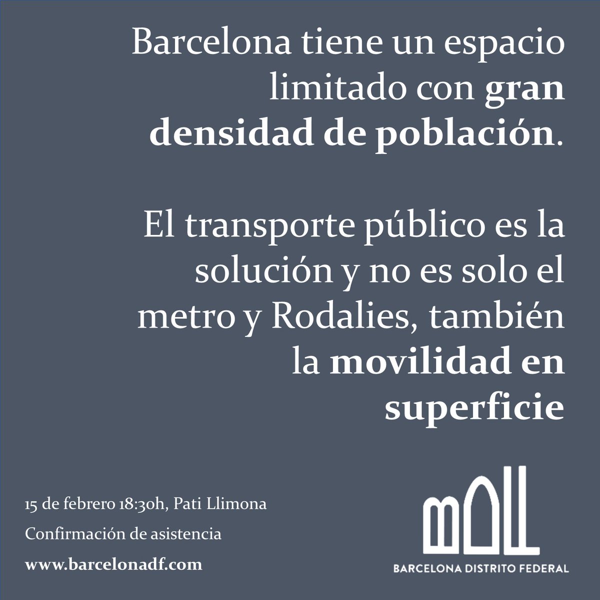 Barca_DFs's tweet photo. Barcelona tiene un espacio limitado con gran densidad de población.

El transporte público es la solución y no es solo el metro y Rodalies, también la movilidad en superficie
#Barcelona #superilles #mobilidad #BDF https://t.co/GqeZZpVEvq