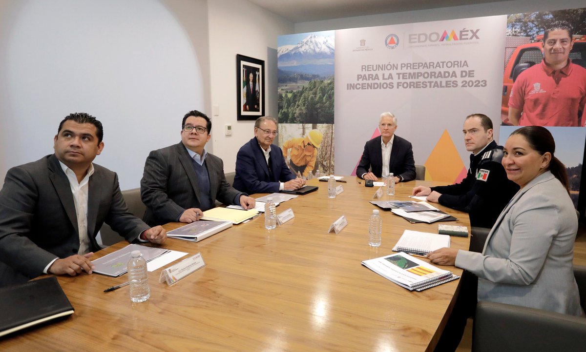 Tuvimos una reunión para coordinar acciones en materia de protección civil, que nos permitan cuidar mejor de nuestras áreas naturales protegidas, prevenir incendios y atender de forma oportuna cualquier contingencia.