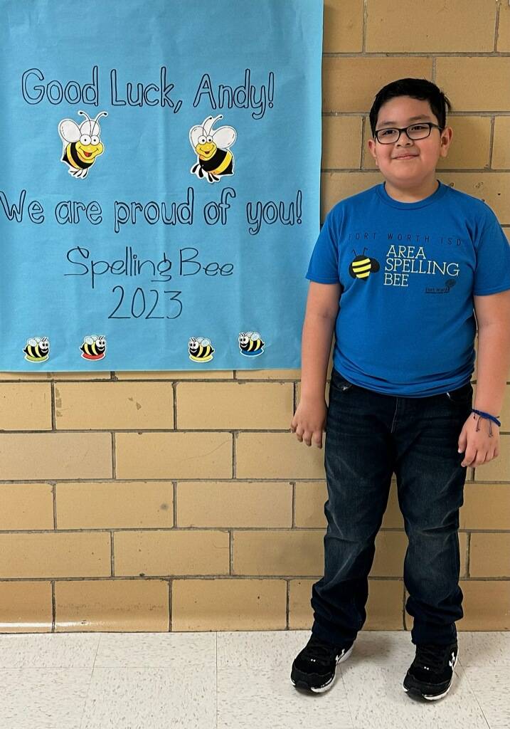 HelbingFWISD's tweet photo. Good luck, Andy! H.V. Helbing is proud of you! https://t.co/Lf6iWGJhHO