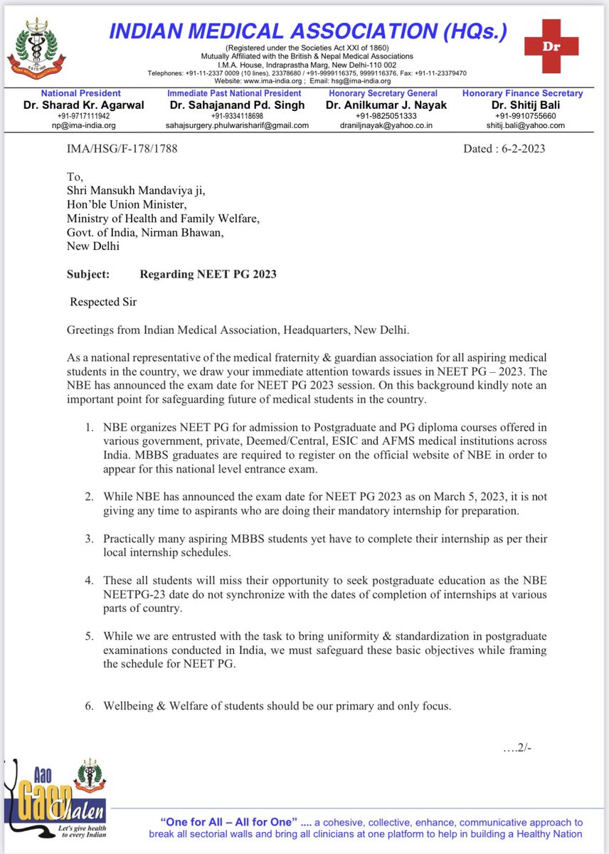 DrRohanKrishna3's tweet photo. I thank @IMAIndiaOrg for standing up for youth doctors. 
I re request @mansukhmandviya Sir to understand that ths huge gap b/w exam and counselling is unacceptable. 
The demand to postpone NEET PG / MDS to May June is need of d hour. 
#HEARUSPM @PMOIndia 
I know PM will intervene https://t.co/X3lxOELnjj