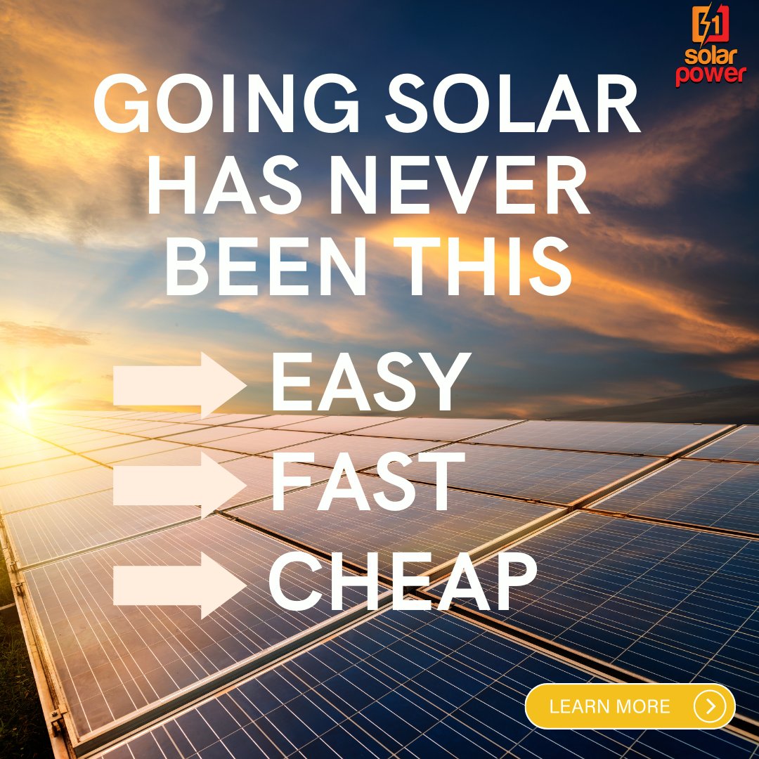 SolarPowerOne1's tweet photo. Going solar has never been so easy! This is all possible with Solar Power One❤️❤️

#solarpanels #solar #solarenergy #solarpower #gogreen #environment https://t.co/LjwYQzRnGk