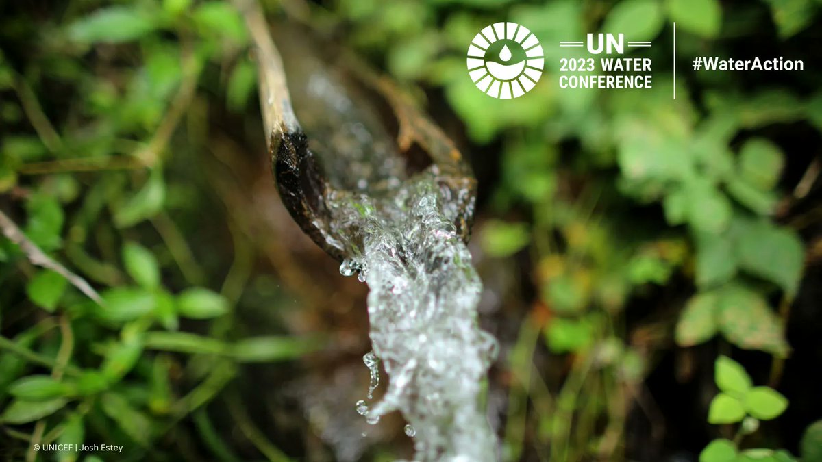 📢 REGISTER!

💧The UN 2023 Water Conference will bring together all stakeholders to take bold #WaterAction &amp; address the challenges surrounding water.

🗓️ 22-24 March 2023

➡️ How to participate: sdgs.un.org/conferences/wa… 

❓ FAQs: sdgs.un.org/conferences/wa…