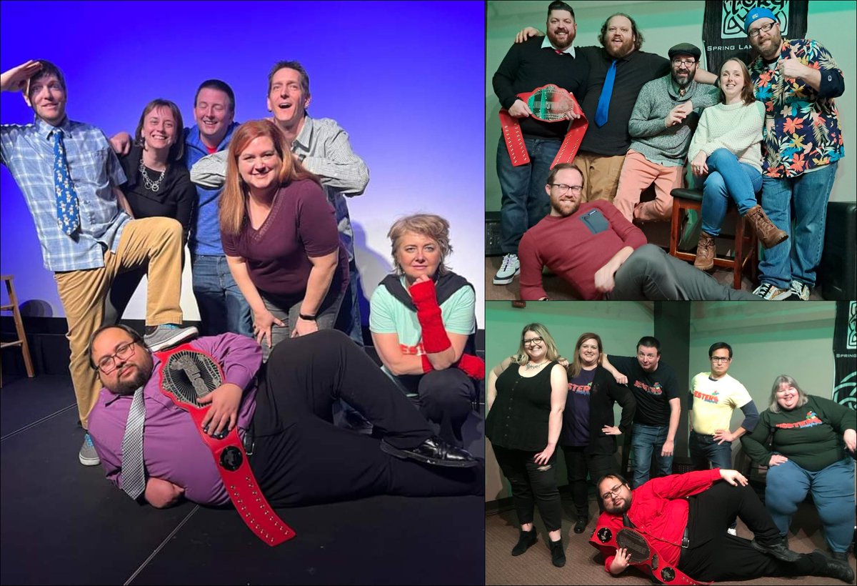 It's a Two-For-Tuesday! Jesters Comedy has two shows this week for you to plan for!

Thurs. 2/9 @ 8pm - New Hope <a href="/CinemaGrill/">Cinema Grill</a> (cinemagrill.com/on-stage)
Sat. 2/11 @ 8pm - <a href="/TorgBrewery/">Torg Brewery</a> (eventbrite.com/e/jesters-live…)

#improv #improvcomedy #liveshow #twincities