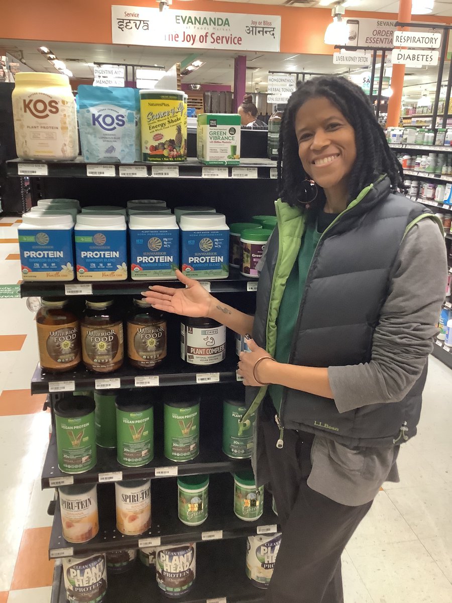 One of our Wellness Warriors Ms. Electra wants you to know we have plenty of protein powders to help grow your hair, nails or even just put into your protein drinks.  Come in today and see what we have!!