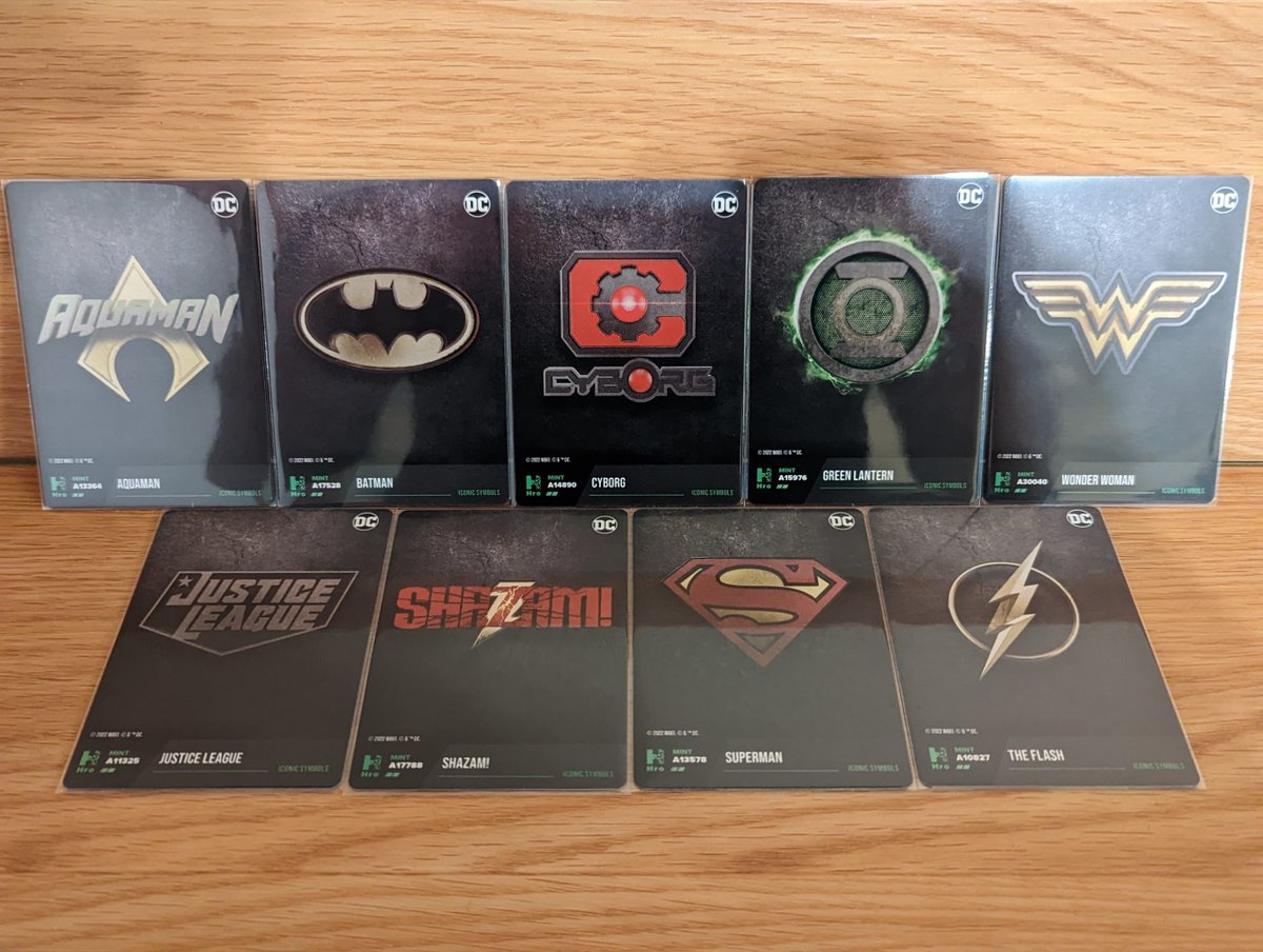 New Item Added: DC HRO COMPLETE ICONIC SYMBOLS SET LOT - UNSCANNED
Check it out at: modernnerds.io/product/dc-hro… #collectibles #sale #pokemon #HRO #ModernNerds
