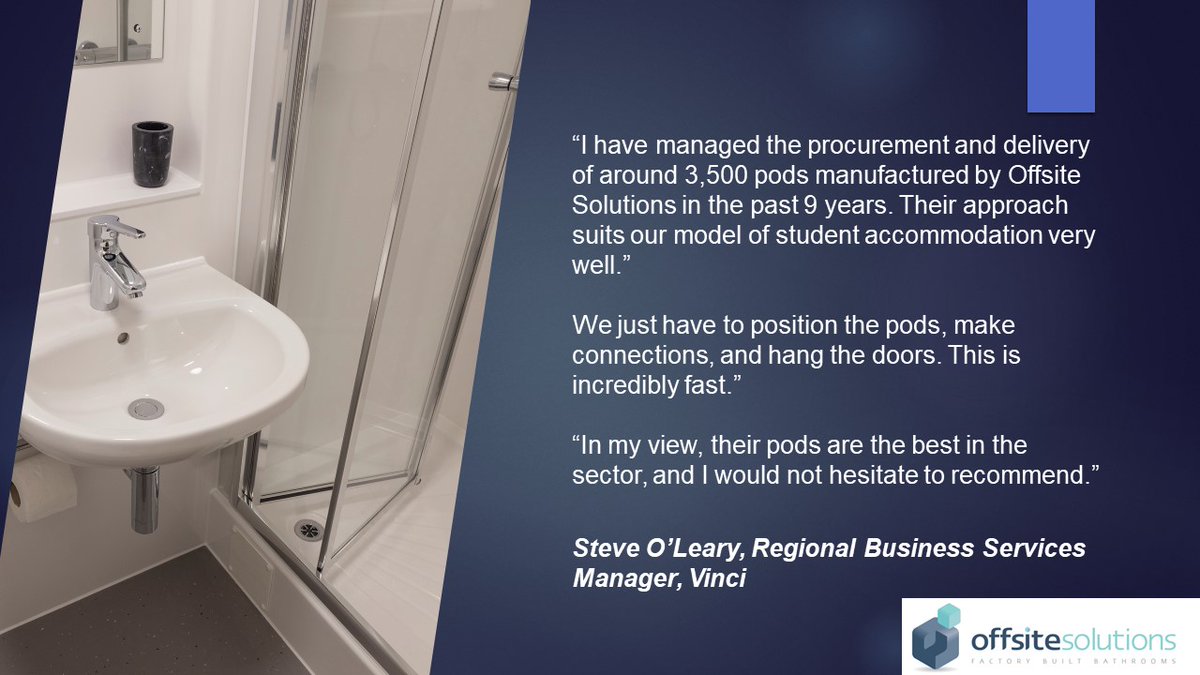 Offsite Solutions (@bathroompod) on Twitter photo Our 17th pod project for <a href="/VCUK_Building/">VINCI Building UK</a> is now underway – a £1.7m contract for 757 shower pods for a new student living scheme at the <a href="/UWEBristol/">UWE Bristol</a>.
We have had some great feedback & insight from our work with Vinci.
#offsite #bathroompods #studentliving #universities #bathrooms Our 17th pod project for <a href="/VCUK_Building/">VINCI Building UK</a> is now underway – a £1.7m contract for 757 shower pods for a new student living scheme at the <a href="/UWEBristol/">UWE Bristol</a>.
We have had some great feedback & insight from our work with Vinci.
#offsite #bathroompods #studentliving #universities #bathrooms
