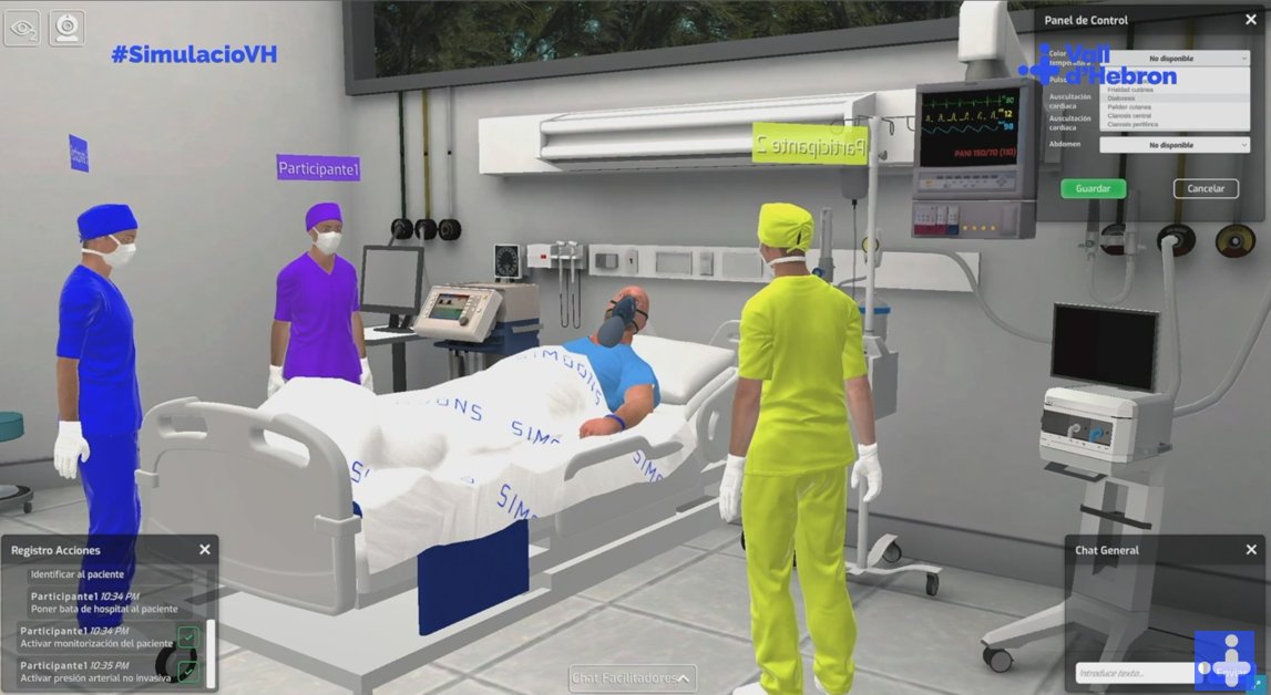 SimulacioVH's tweet photo. 👥 Per utilitzar el #SeriousGame SIMOONS necessites un ordinador 💻 i connexió a Internet 🌐. Participants, instructors i observadors poden entrenar des d’arreu del món!  Vols saber-ne més? #SimulacioVirtual 
Mira aquest vídeo de demostració 👉  https://t.co/VLXak0jopb https://t.co/8YlbuODbJe