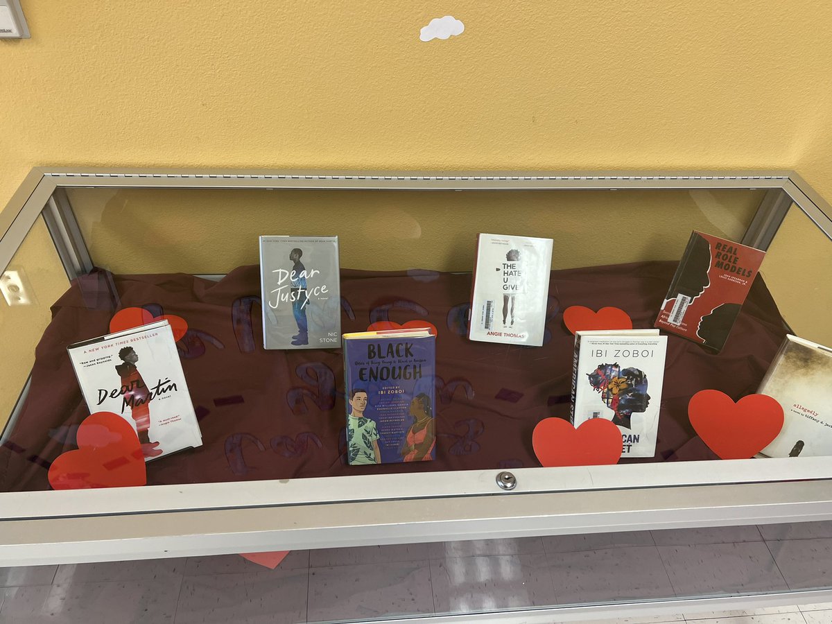 Celebrating #BlackHistoryMonth at the Aztec Empire Library. Come by the library to check out these amazing reads!! 📚#TeamSISD #LibrarianBrags @EDAztecs_HS @Sparks_Interest @LJohnson_EDHS