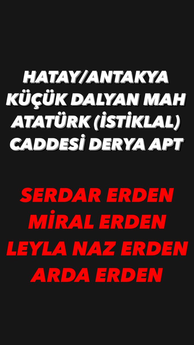 Ayskrkyaaaaa's tweet photo. +905426070160 Erdal Erden arkadasimz telefonu bu orda kendi imkanlariyla cabaliyor LUTFENNN SESIMIZI DUYURUNNNN
@OguzhanUgur 
@AFADBaskanlik 
@AFADHatay 
@afadhaber https://t.co/6IUcyjWgPF