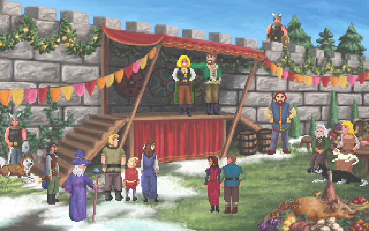 JustPlaying85's tweet photo. It took me forever.. but I'm sad and happy (more sad) to be done with this game. I may run it again with another class, the RPG elements are so well realized in #HeroinesQuest!
#QuestforGlory #QFG #HQ #HeroesQuest #Adventure #Sierra #CrystalShard #AGS #AdventureGameStudio https://t.co/QhTHfEmi5B
