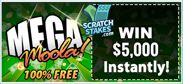 scratchstakes's tweet photo. 🤑
Play Mega Moola 5 times today and you could walk away with $5,000 Cash!

Play FREE #scratchoff #games, #win FREE MONEY instantly!
🤔Have you scratched today?
👉 https://t.co/HndMF6Rg89

#ScratchToWin #FreeGames #WinBig #FreeMoney https://t.co/Bdlx8407c3