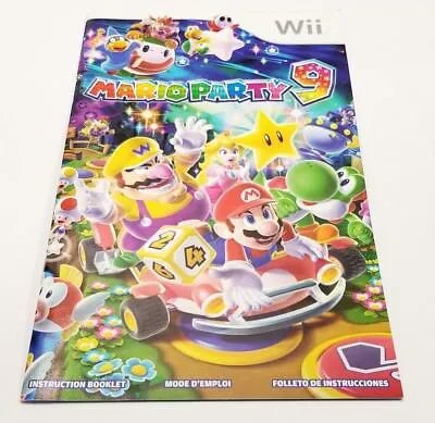 Mario Party 9 for Wii Instruction Manual Booklet ONLY!!  | eBay buff.ly/3HL2cGJ
#marioparty #supermario #supermariobrosmovie #manual #collectible #nintendowii #canwiiplay #instructionmanual #retro #newretro #retrogaming #like #share #comment