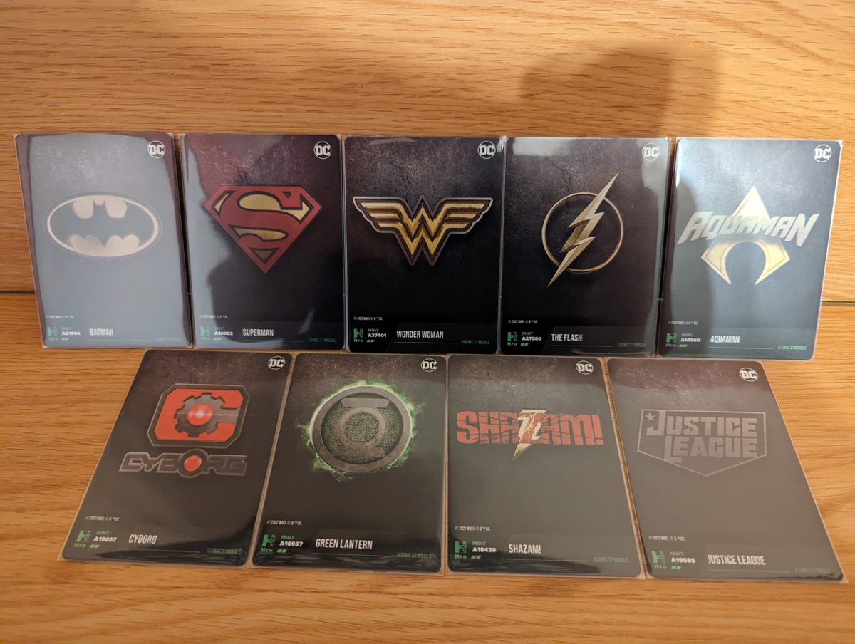 New Item Added: DC HRO COMPLETE ICONIC SYMBOLS SET LOT 2 - UNSCANNED
Check it out at: modernnerds.io/product/dc-hro… #collectibles #sale #pokemon #HRO #ModernNerds