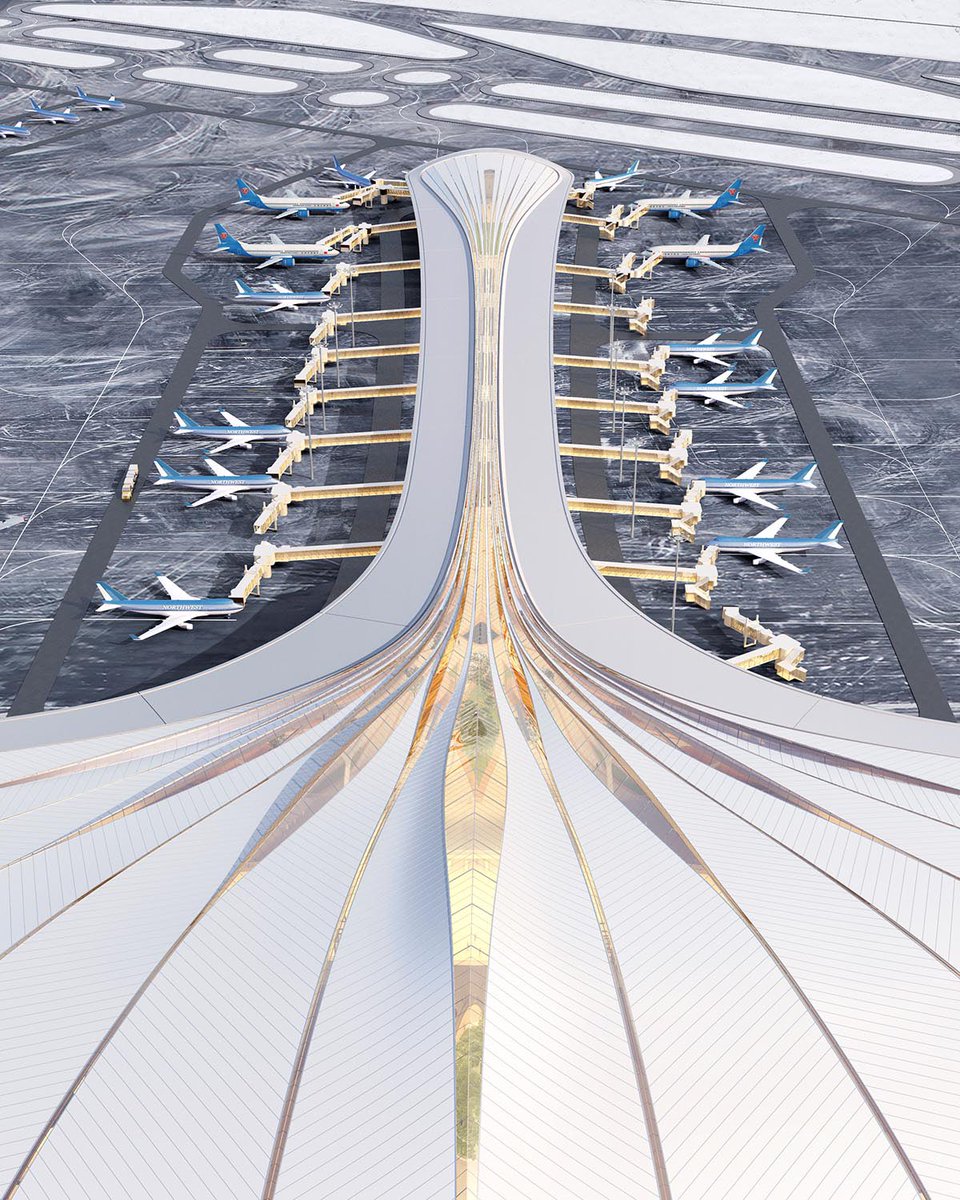 WACommunity's tweet photo. MAD Architects @madarchitects_ reveals design for Changchun Airport‘s new terminal resembling “a floating feather”: https://t.co/oHnff8j6rJ #design #china https://t.co/E78cwoRCPK
