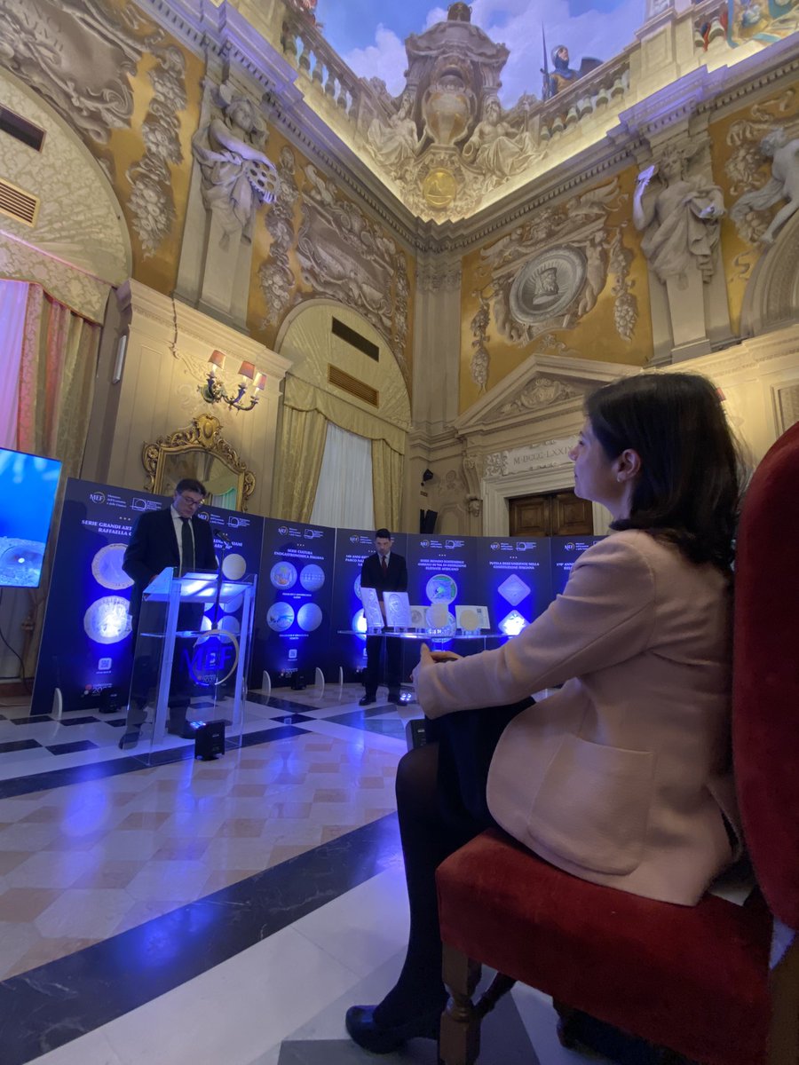 IPZS's tweet photo. Oggi la presentazione della #CollezioneNumismatica della Repubblica Italiana 2023, emessa dal @MEF_GOV e coniata dall'#IPZS.
La Collezione rappresenta e celebra ogni anno la storia del nostro Paese, attraverso l’emissione di #monete dedicate 1/2 https://t.co/Sme3DVe2qD