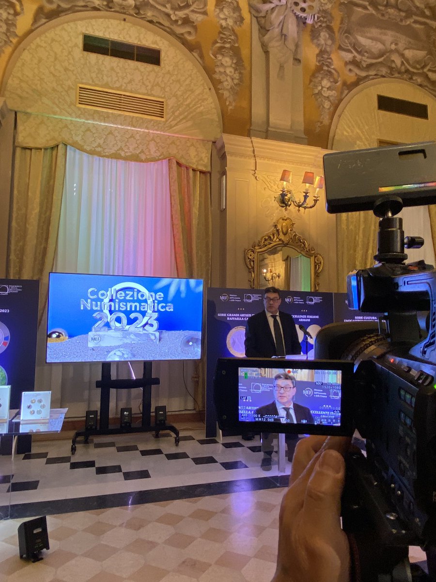 IPZS's tweet photo. Oggi la presentazione della #CollezioneNumismatica della Repubblica Italiana 2023, emessa dal @MEF_GOV e coniata dall'#IPZS.
La Collezione rappresenta e celebra ogni anno la storia del nostro Paese, attraverso l’emissione di #monete dedicate 1/2 https://t.co/Sme3DVe2qD