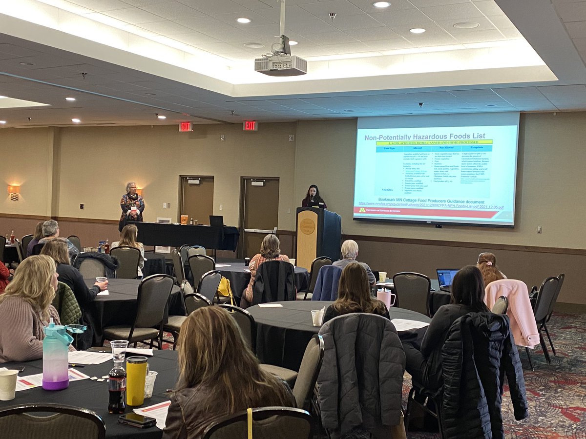 Lots of learning and networking happening at the <a href="/UMNExt/">U of MN Extension</a> Women in Agriculture 2023 Conference. There are three tracks for the breakout sessions: Business, Production and Safety/health. #WAGN2023