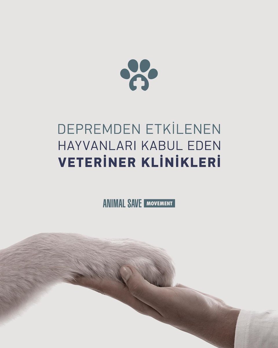 DEPREMDEN ETKİLENEN HAYVANLARI KABUL EDEN VETERİNER KLİNİKLERİ!

Lütfen bu tweetleri paylaşalım!

#deprem